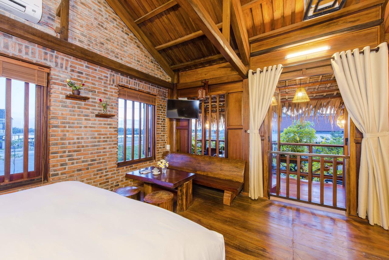 Wooden Lodge Homestay Hoian ฮอยอัน ภายนอก รูปภาพ