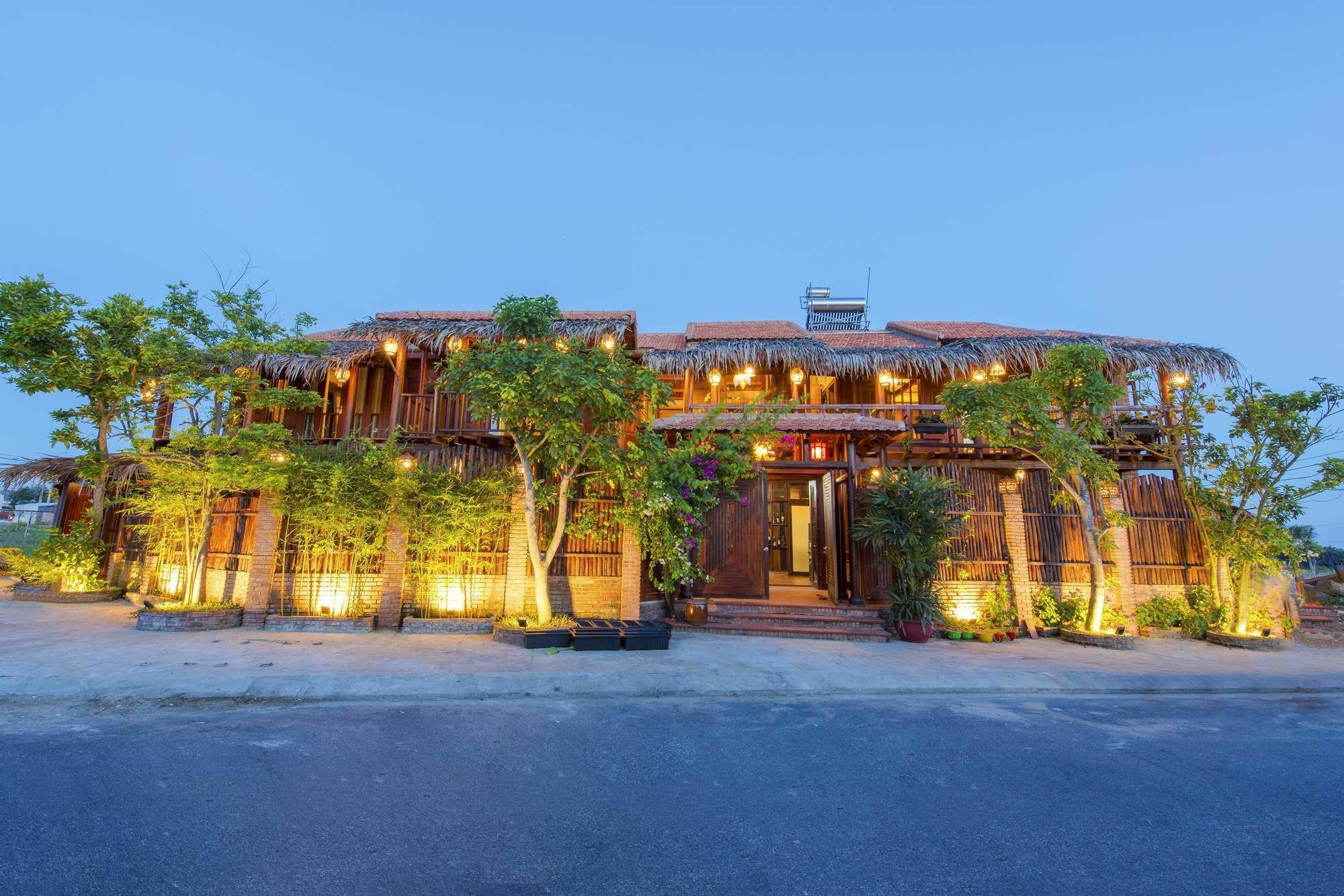 Wooden Lodge Homestay Hoian ฮอยอัน ภายนอก รูปภาพ